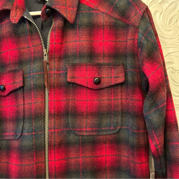 Vintage L.L. Bean Wool Zip-Up Field Jacket - Women’s Small - Picture 3 of 7